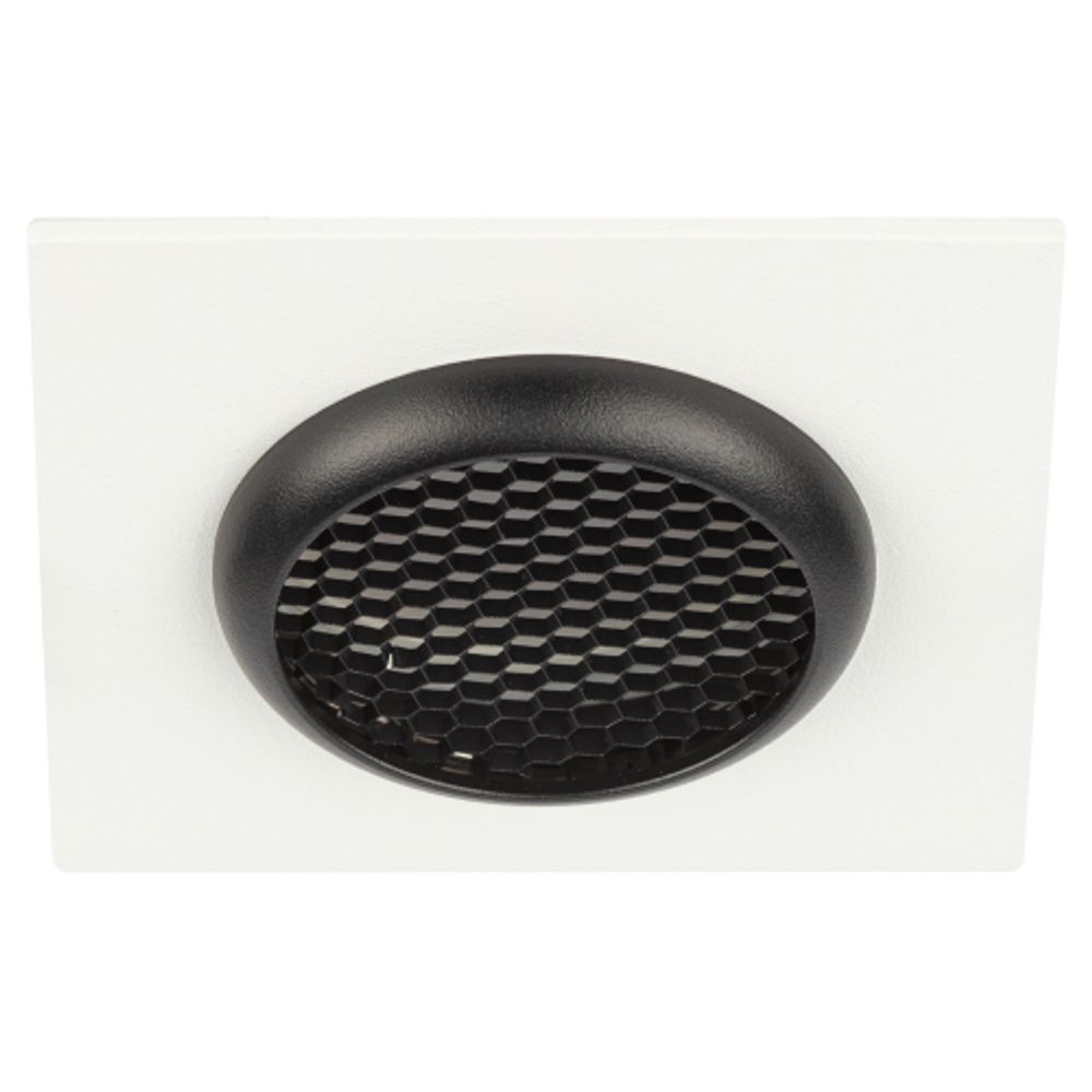 Светильник встраиваемый алюминиевый ЭРА KL110 WH/BK под лампу MR16 GU5.3 белый/черный матовый | Алюминиевые встраиваемые светильники