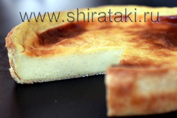 Флан из муки коньяку