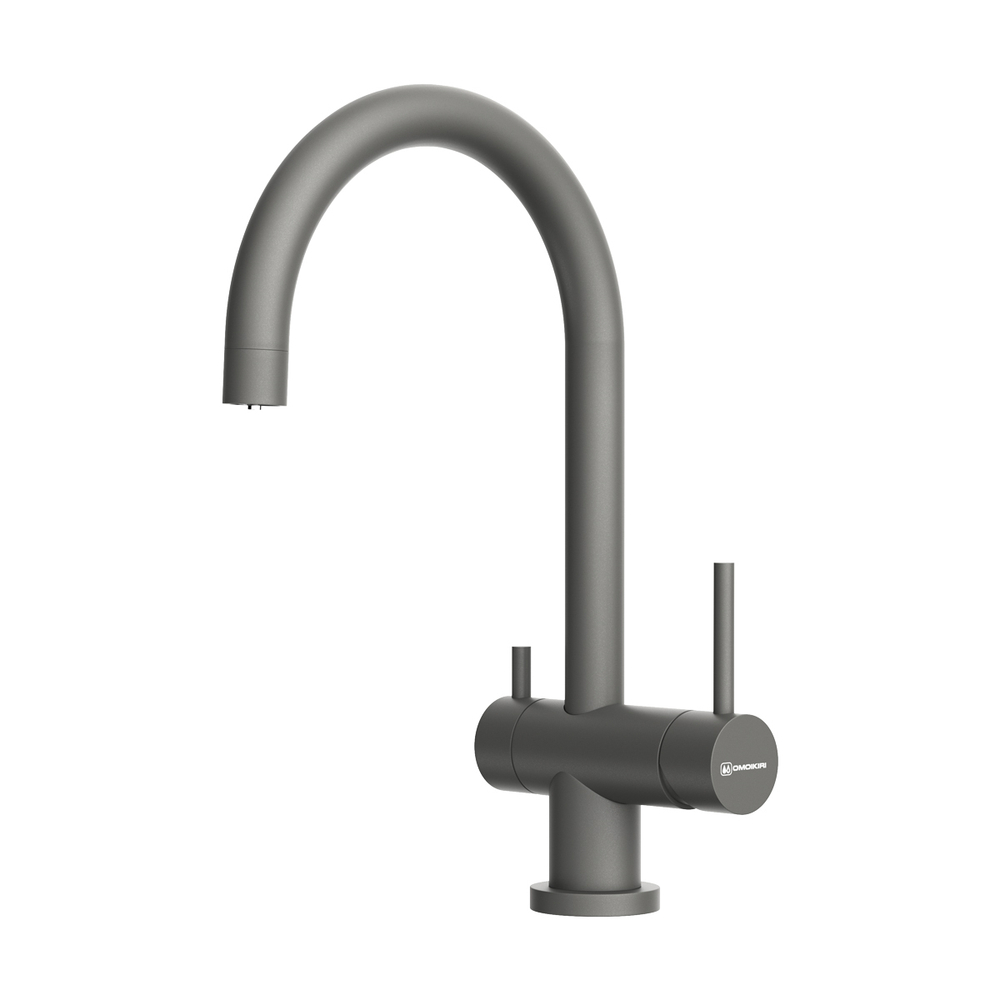 Смеситель для кухни  Omoikiri Yamada-P-PL латунь/платина