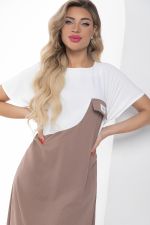 Платье "Скай" (кофе) П8930 LT Collection (Акция)