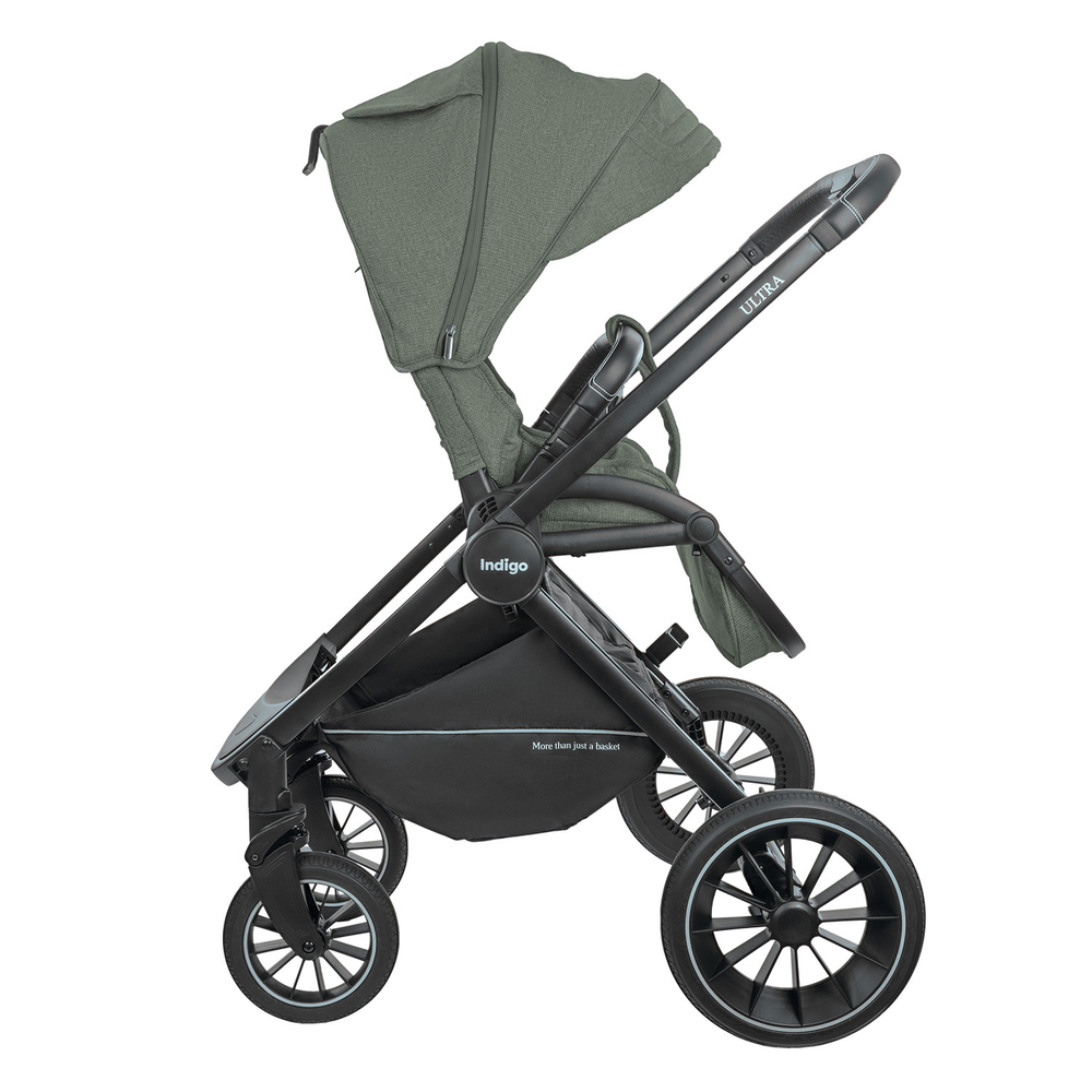 Детская коляска Indigo ULTRA 3в1 зеленый