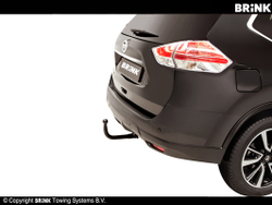 Фаркоп Brink (Thule) 592800 для Nissan X-Trail (2014 - )(паспорт и сертификат в комплекте)(без электрики)