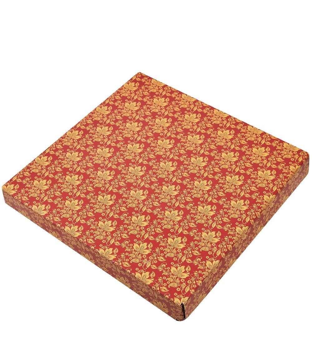 KH-10/4 Часы с хохломской росписью настенные 22х250