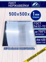 Лист нержавейки