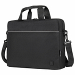 Сумка портфель BRAUBERG PRACTICAL с отделением для ноутбука 15 6" Grey line черная 29х40х7 см