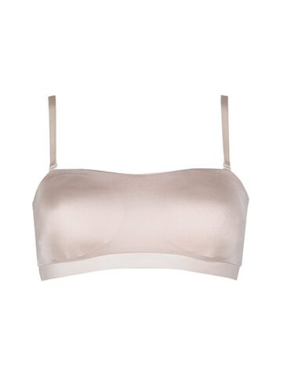 Топ со съемными чашками и бретелями (Размер: 3B) (Цвет: карамель (темно-бежевый))