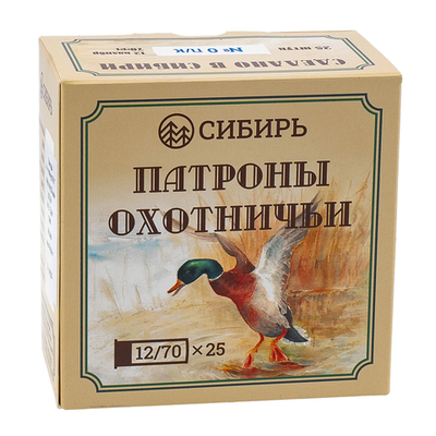 Патрон 12/70 №0 п/к 32гр Premium Сибирь (г. НОВОСИБИРСК)