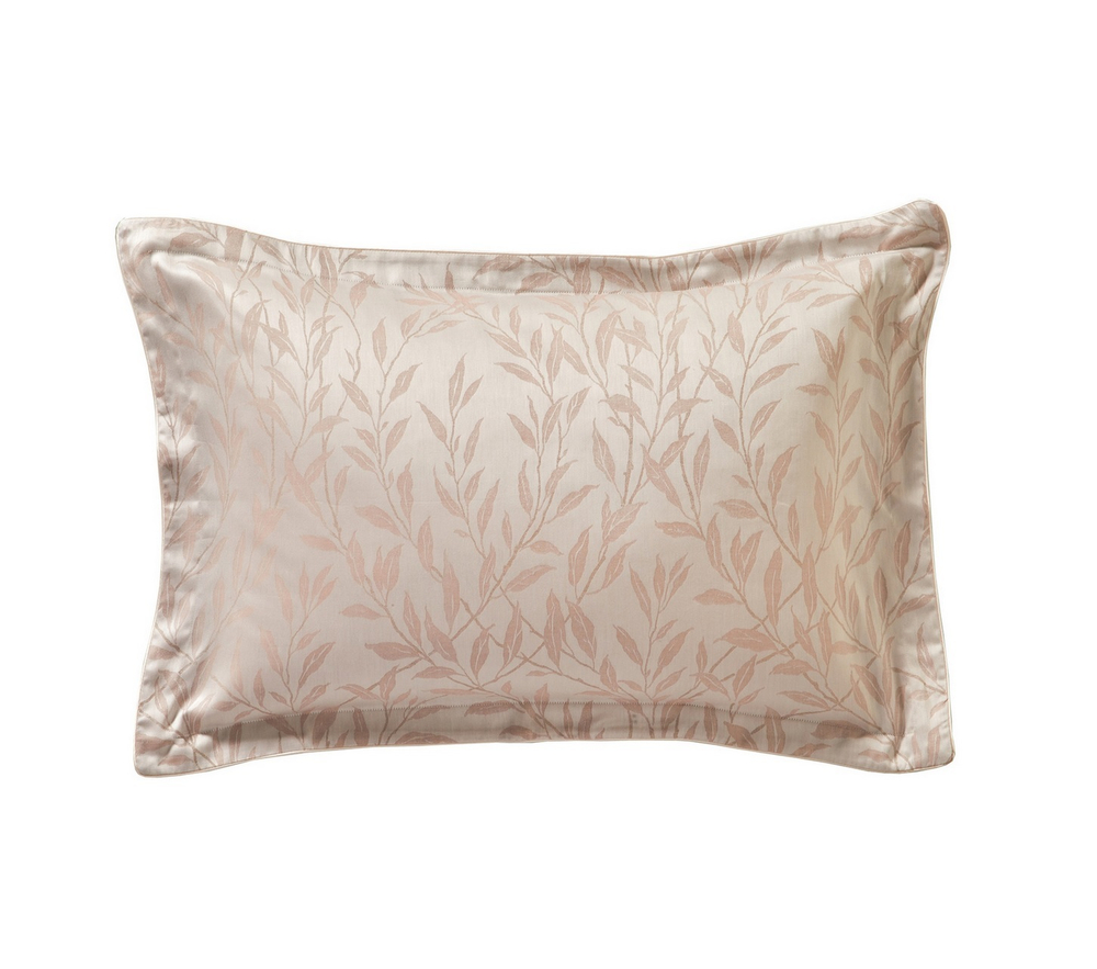 Наволочка OSIER POUDRE 50х75 Blanc des Vosges 50x75 Бежево-розовый