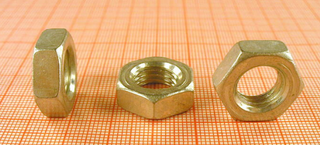 Гайка 12х1.50 простая низкая DIN 934