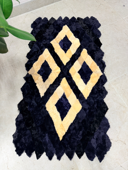 Меховой Коврик прикроватный накидка на кресло из овчины