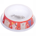 Миска пластиковая «Царапка», цвет как на фото, 15*4,5см