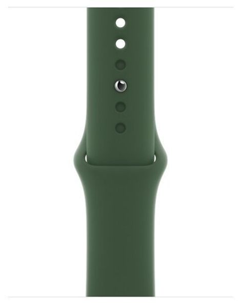 Умные часы Apple Watch Series 7 45mm Aluminium with Sport Band, зеленый клевер (MKN73)