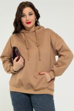 Худи Выше неба (коричневое) Б12919-4М LT Collection