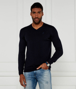 Шерстяной свитер Karl Lagerfeld - темно-синий(655003 544399)