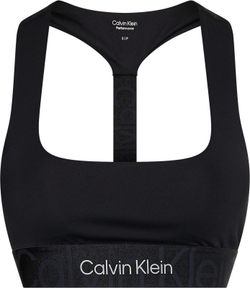 ТОП теннисный Calvin Klein WO Medium Support Sports Bra - черный