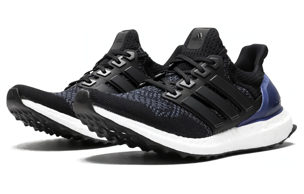 Кроссовки Adidas Ultraboost 1.0 Boost Og Black Gold Purple (Женская размерная сетка)