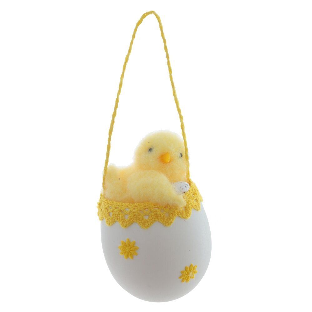 GAEM Изделие декоративное подвесное "Цыпленок" (блок 12шт), L6 W6 H10 см, 3в.