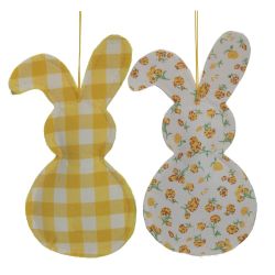 GAEM Изделие декоративное подвесное "Заяц", L8 W3 H15 см, 2в.