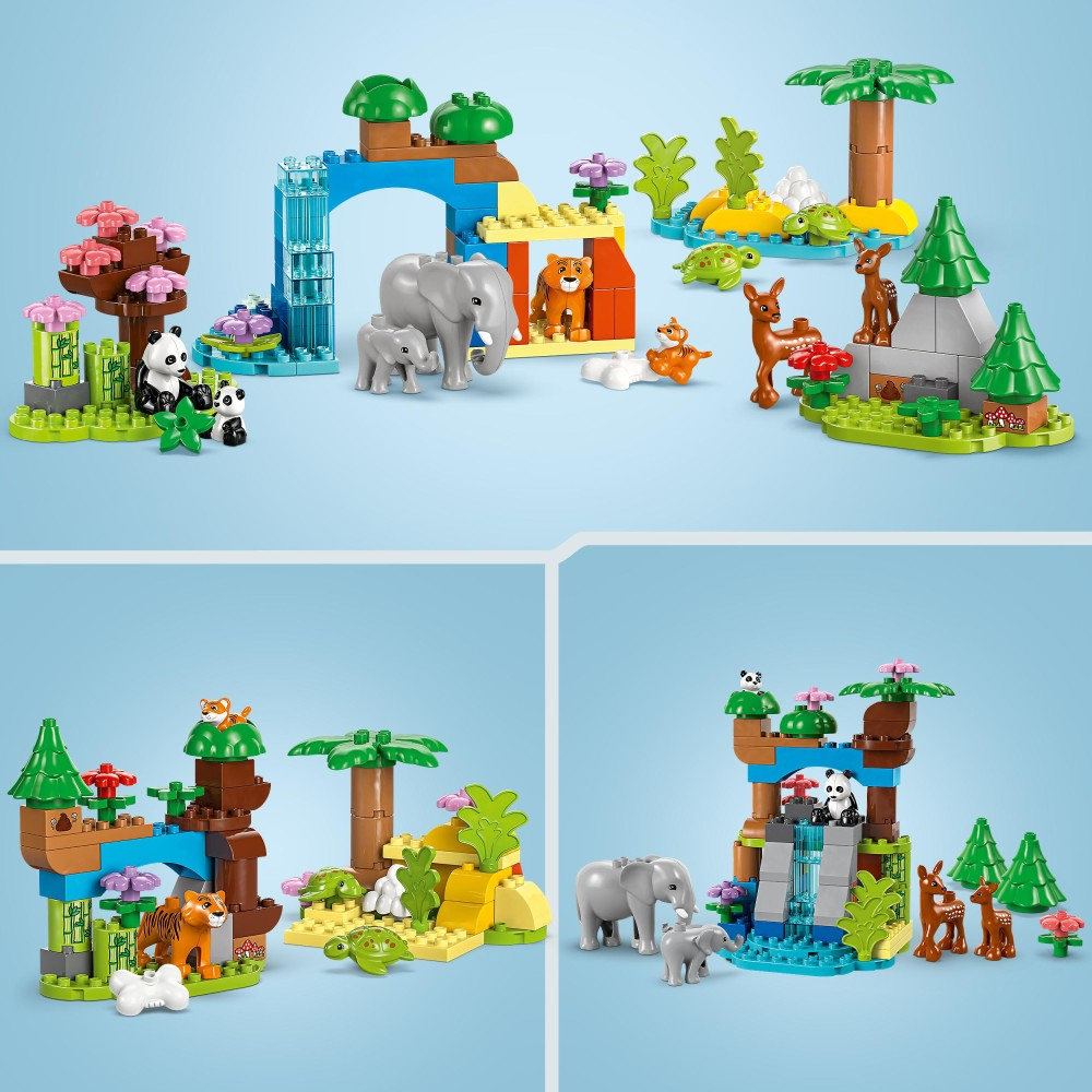 LEGO DUPLO Town - Семьи диких животных 3 в 1 10446