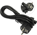 ExeGate PC5-1.8S &lt;ES281006RUS&gt; Кабель IEC-320-C5 - розетка 220V 1.8м Европейский стандарт, Г-образный