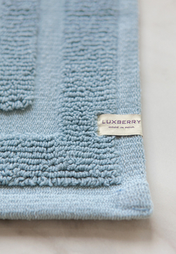 Коврик для ванной 70x120 Luxberry Bath1 голубой