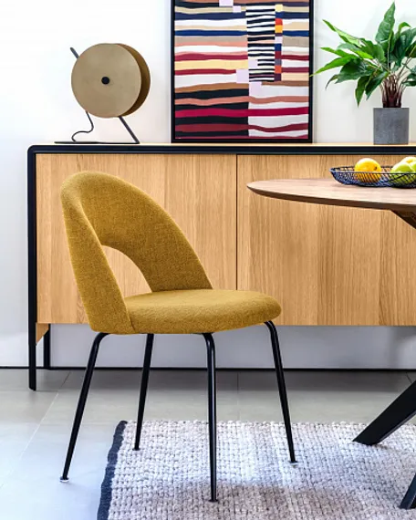 Стул Mahalia горчичный