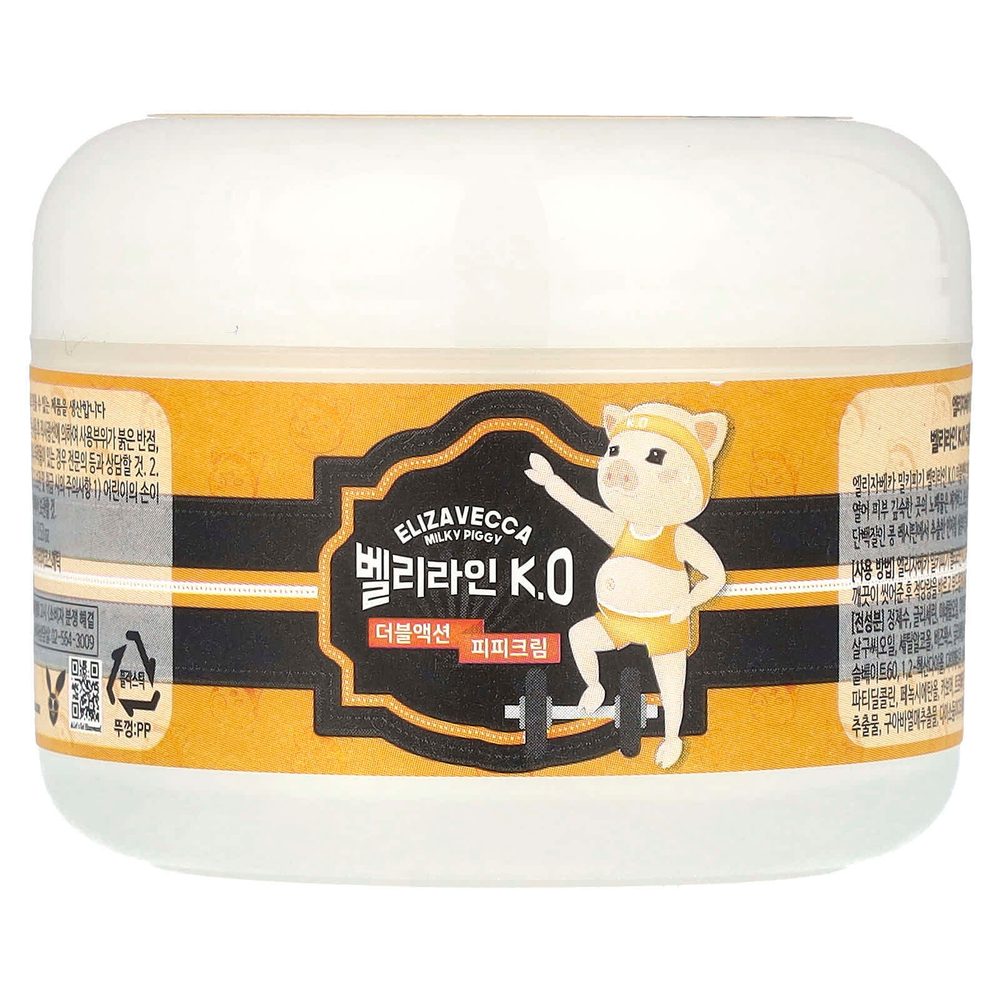 Elizavecca, Milky Piggy, Belly Line K.O. PP-крем двойного действия, 100 г (3,53 унции)