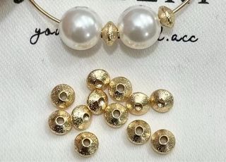 Бусина "Фактурная сфера " 2,5х4,5мм (10шт)