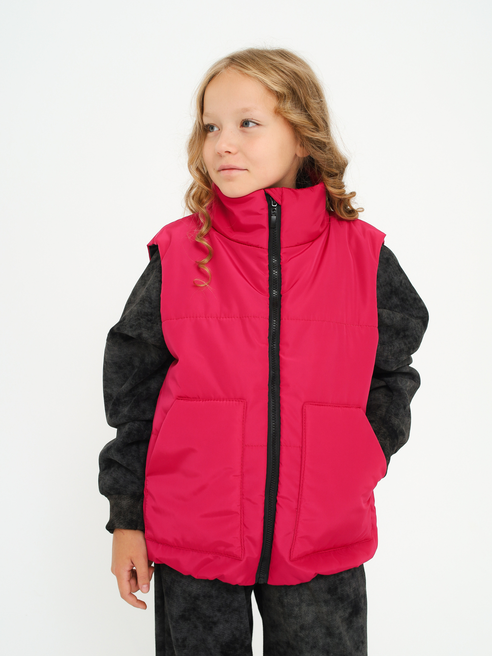 Жилет Base, фуксия