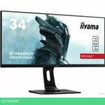 Игровой монитор Iiyama G-Master Red Eagle GB3461WQSU-B1