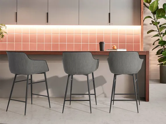 Полубарный стул Angel Cerda A116TAB