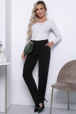 Брюки "Basic" (темный хаки) Б7698 LT Collection