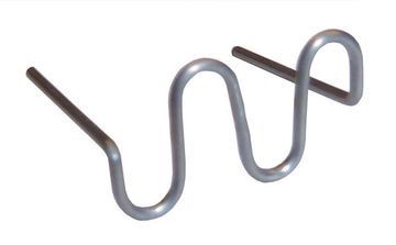 Скоба ЗМЕЙКА для ремонта пластика нержавейка Ø0,8 мм (100шт)