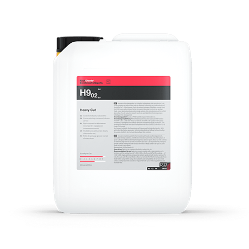 Koch Chemie HEAVY CUT H9.02 - Абразивная полировальная паста для твёрдых лаков (5 л) на розлив