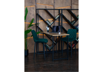 Обеденный стол Woodville Дилан Лофт 120х60х90 дуб вотан