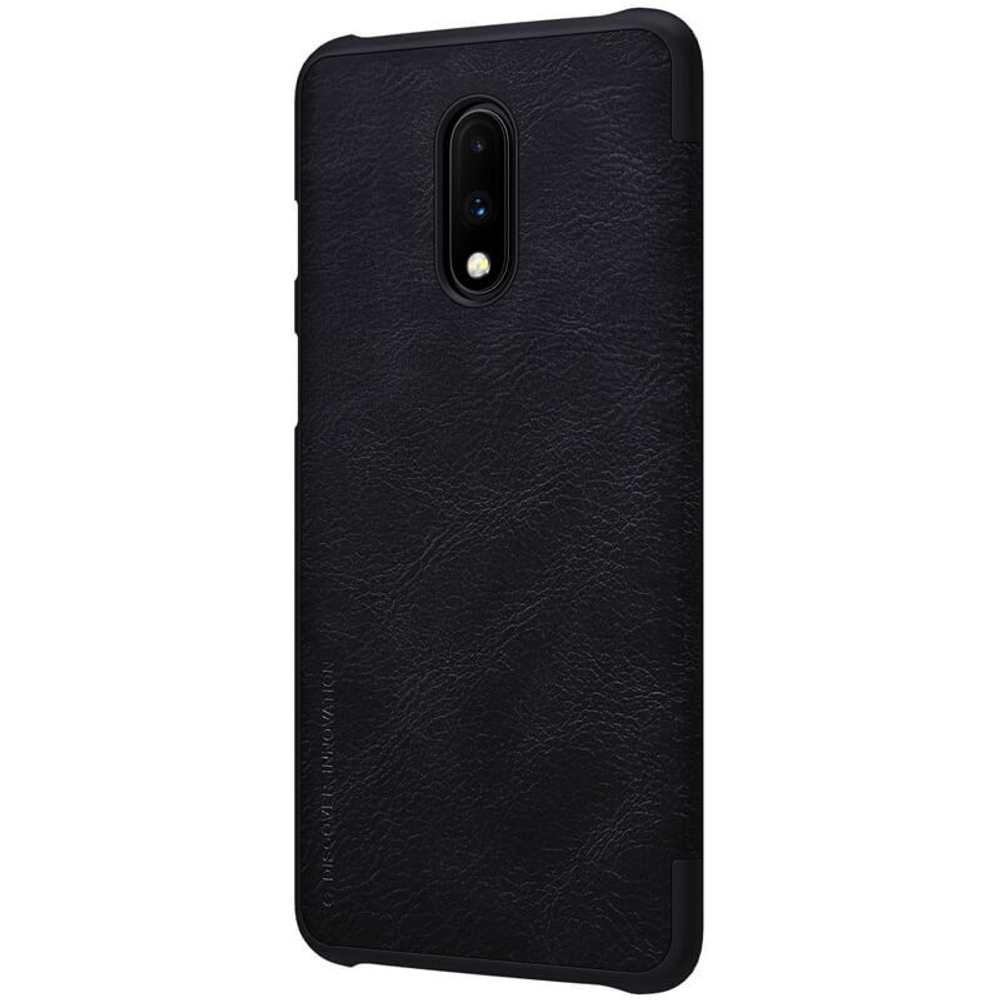 Кожаный чехол-книжка Nillkin Leather Qin для OnePlus 7