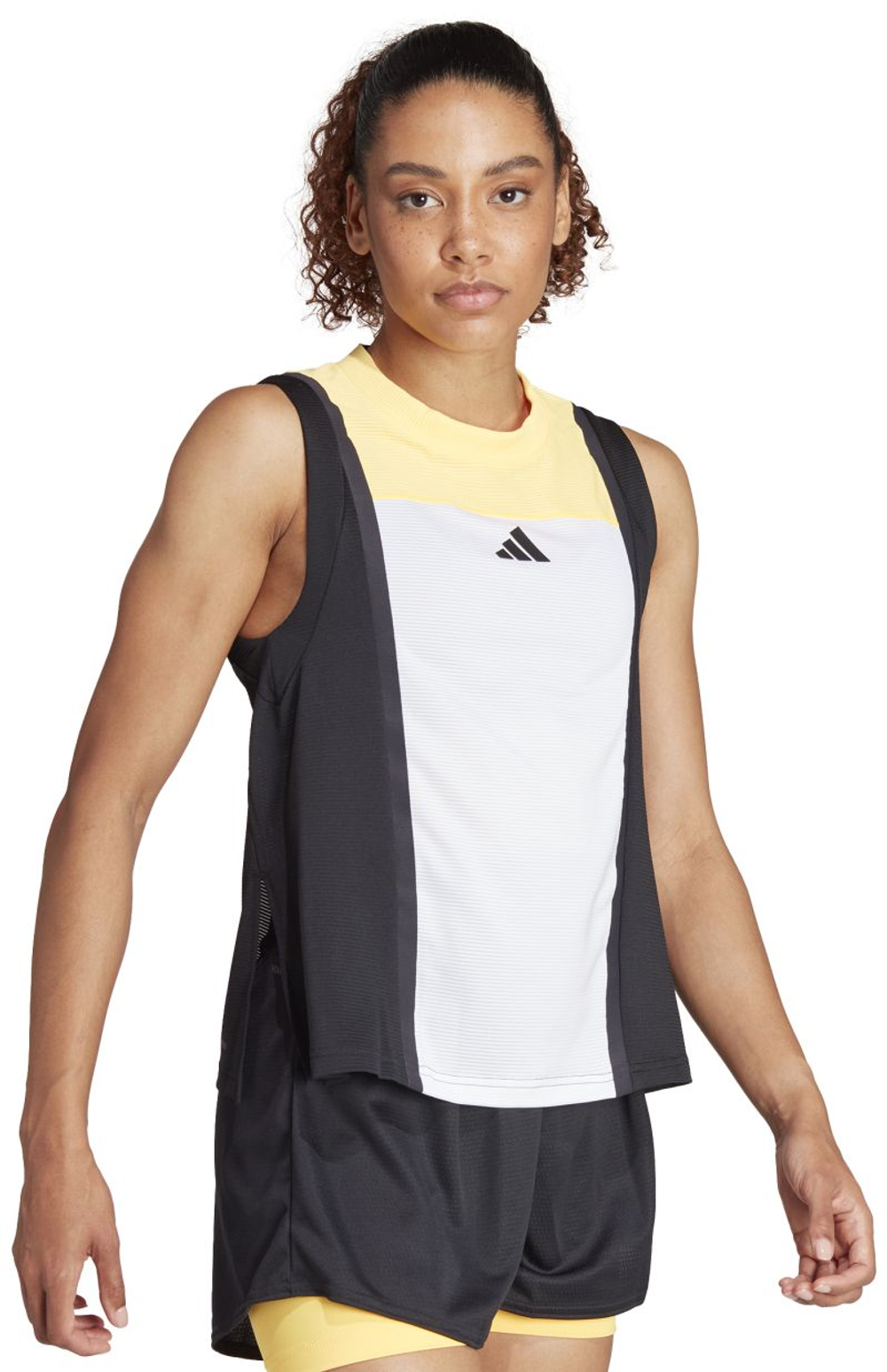 Топ теннисный Adidas Heat.Rdy Match Pro Tank - white/orange/black