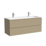 Тумба подвесная под раковину Sancos Folk, Капучино 1195х445х500