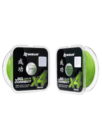 Шнур плетеный для рыбалки NISUS JIG CONNECT X4 PE Light Green 150m #0.4, 0.10mm 3.6кг/7.9LB (T-N-JC-X4-0.10-150-LG)