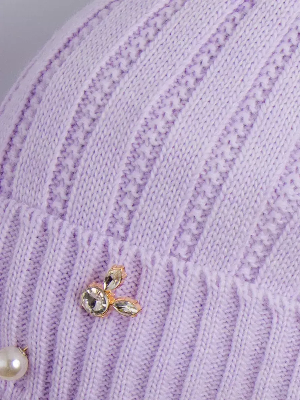 Шапка для девочки зимняя вязаная и шарф