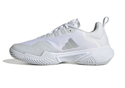 Женские Кроссовки теннисные Adidas Barricade W - белый, Серебро, серый