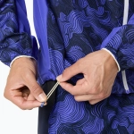 Ветровка ASICS Fujitrail Packable cobalt burst/indigo blue/cream