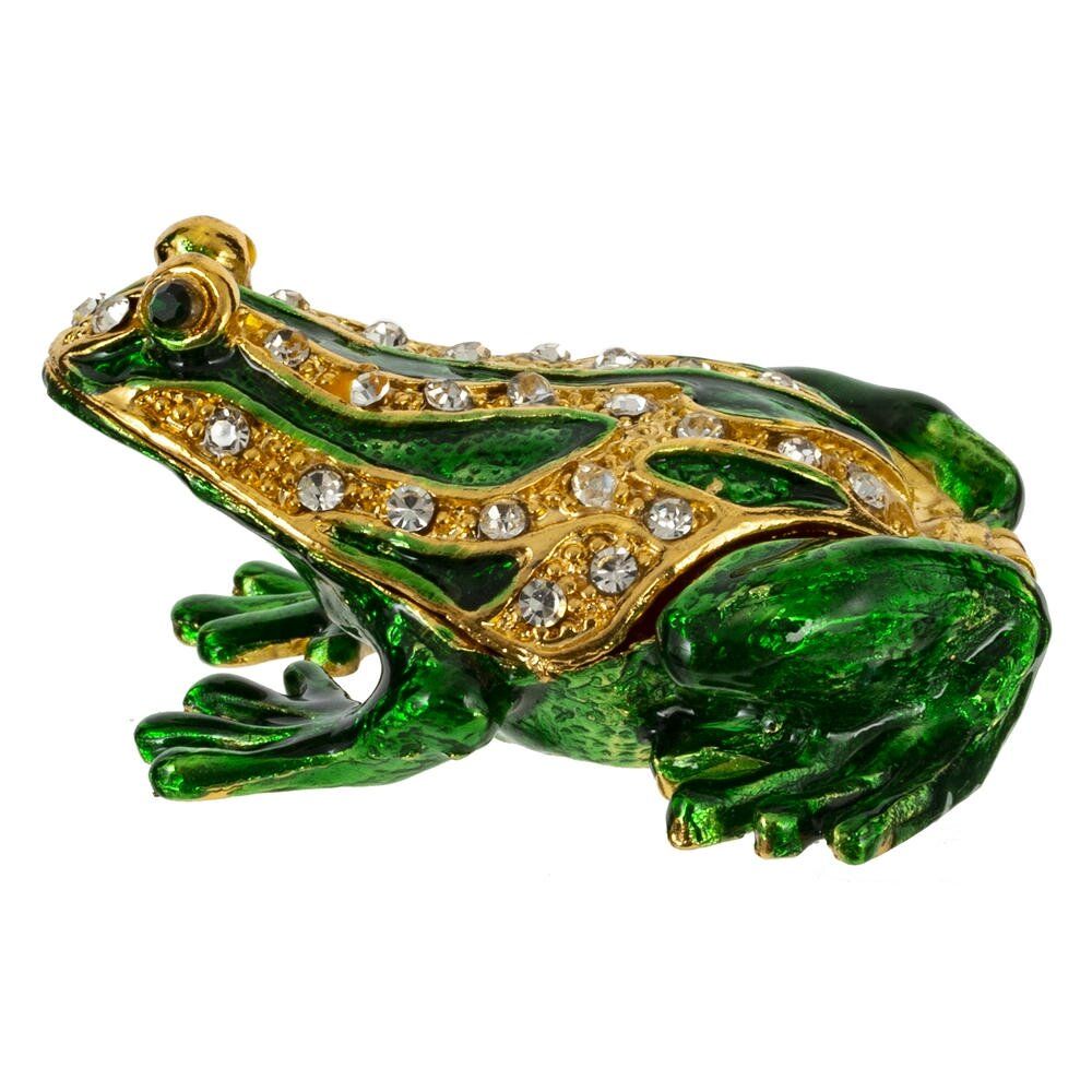 GAEM Шкатулка "Лягушка", L5,5 W6 H3 см