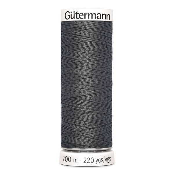Нитки универсальные Gutermann Sew-all 100 (200 метров), 5 кат. | 702 мышино-серый