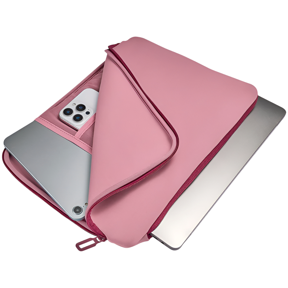 DOPPIO SLEEVE LAPTOP 12"/MB 13" ROSA