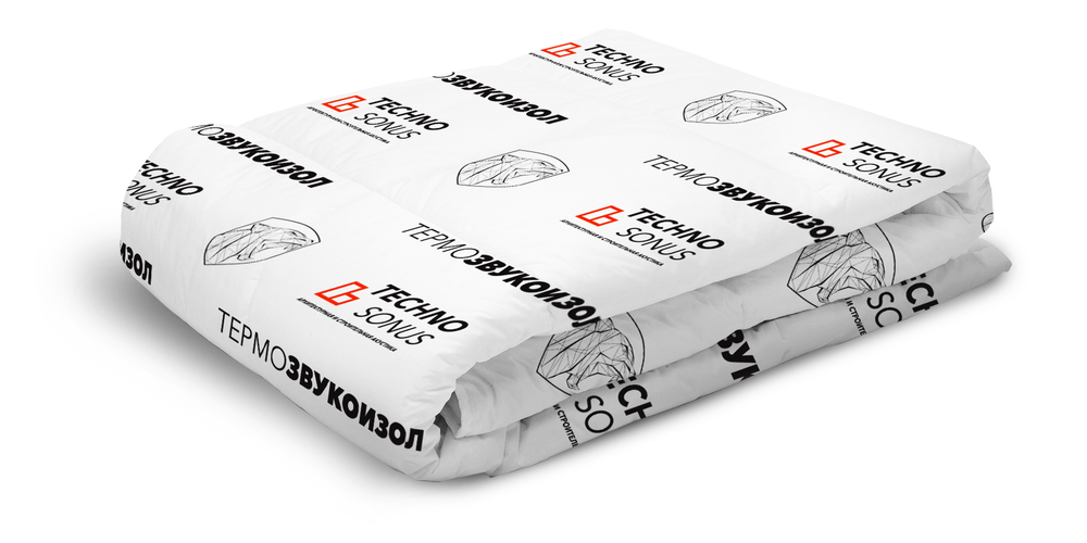 Термозвукоизол Техносонус Стандарт S 10x1.5м 10мм