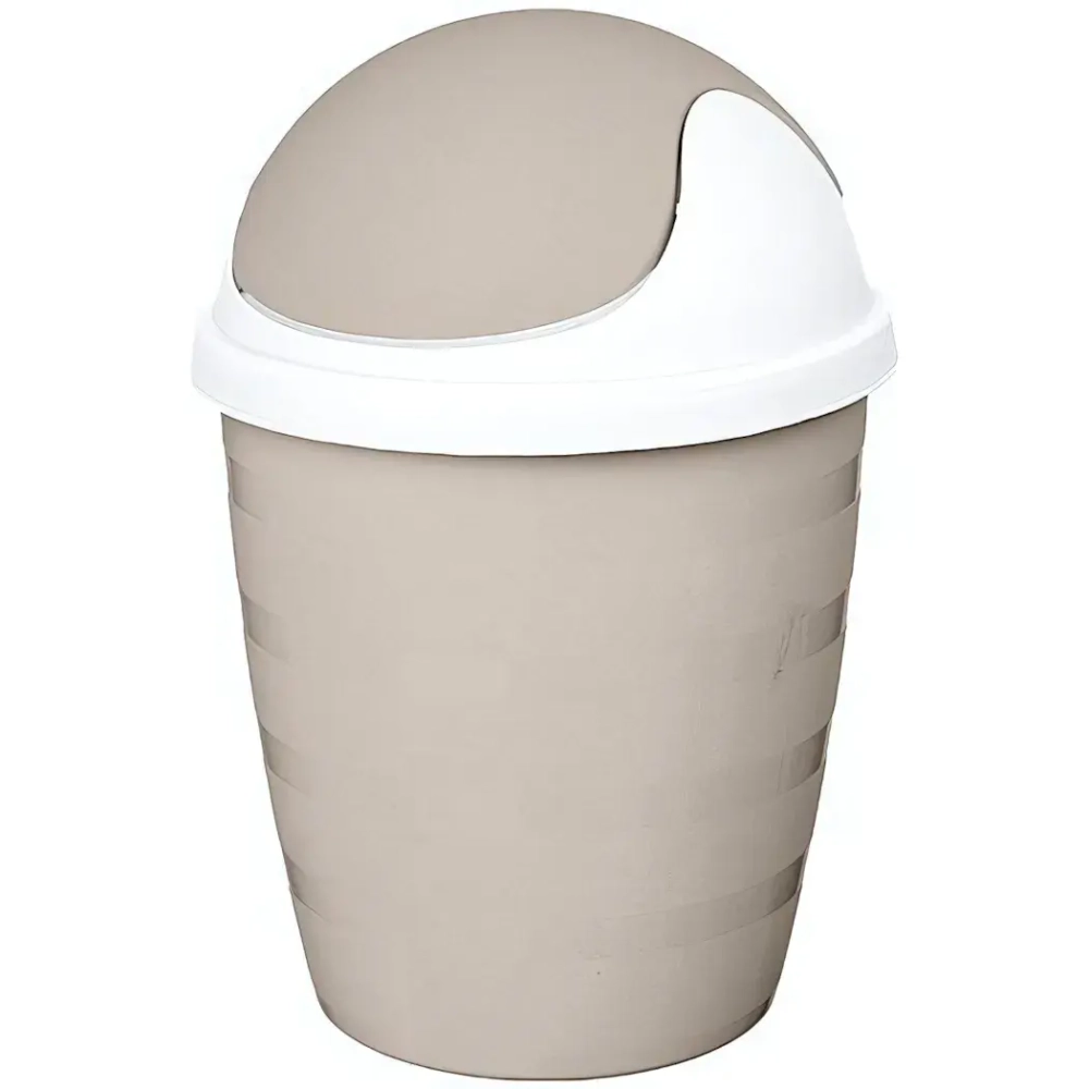 Контейнер для мусора круглый»Rambai «1,5л круглый бежевый