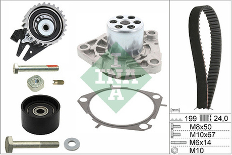 Schaeffler INA - 530056230-INA - Water Pump & Timing Belt Set - << PROVJERITE LISTU DIJELOVA NA TIPKU ISPOD KATALOSKOG BROJA