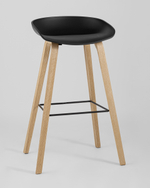 Стул барный LIBRA ЧЕРНЫЙ 2 шт