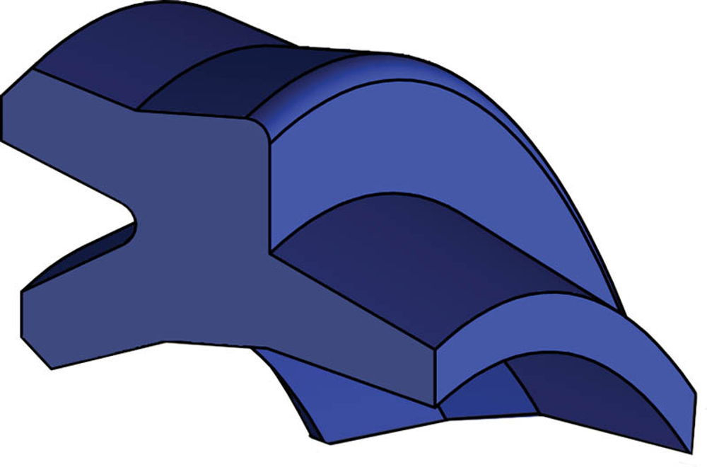 A208-090/1 PU Двухсторонний грязесъёмник штока 90-102,2-7,4/12